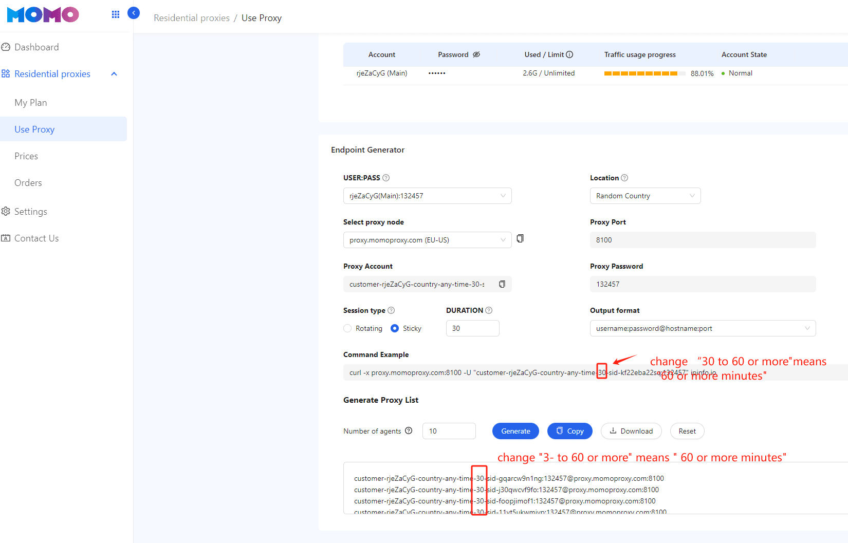 Sticky IP Rotation in 30 minutes