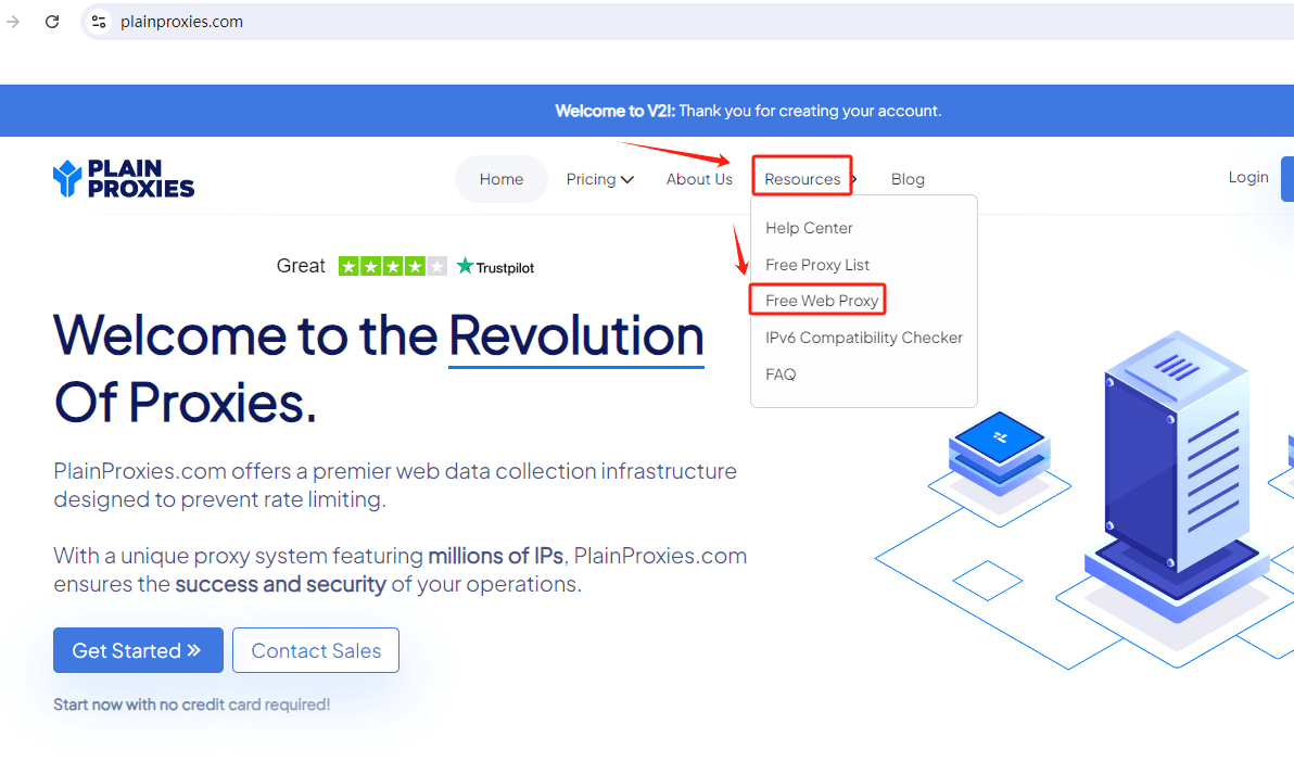 find free web proxy link