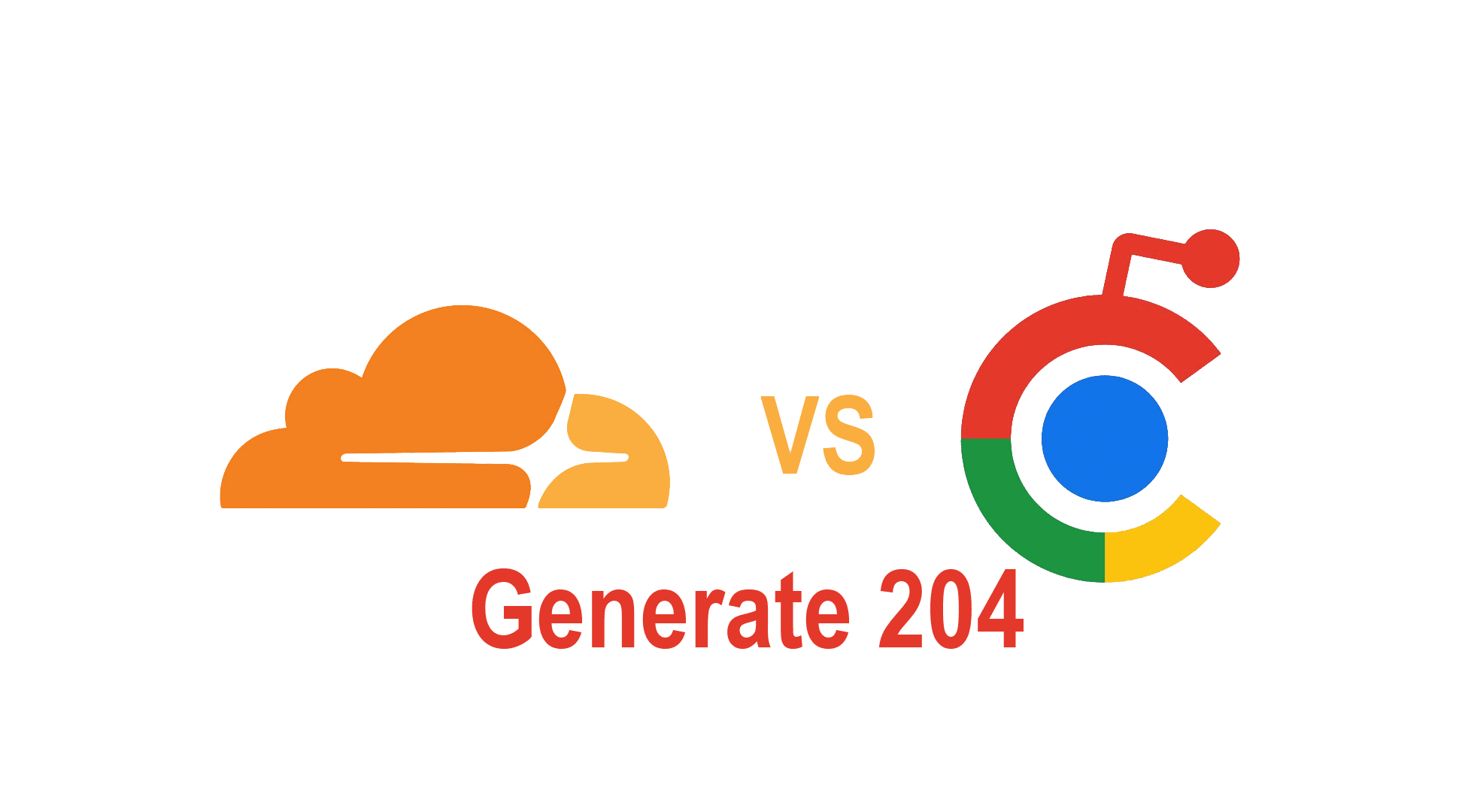 Cloudflare Generate 204  vs. Gstatic Generate 204 Error