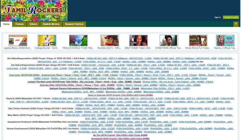 Tamilrockers