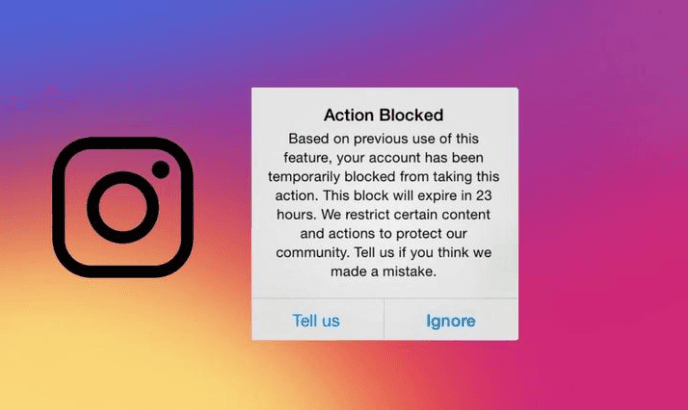 instagram account banned